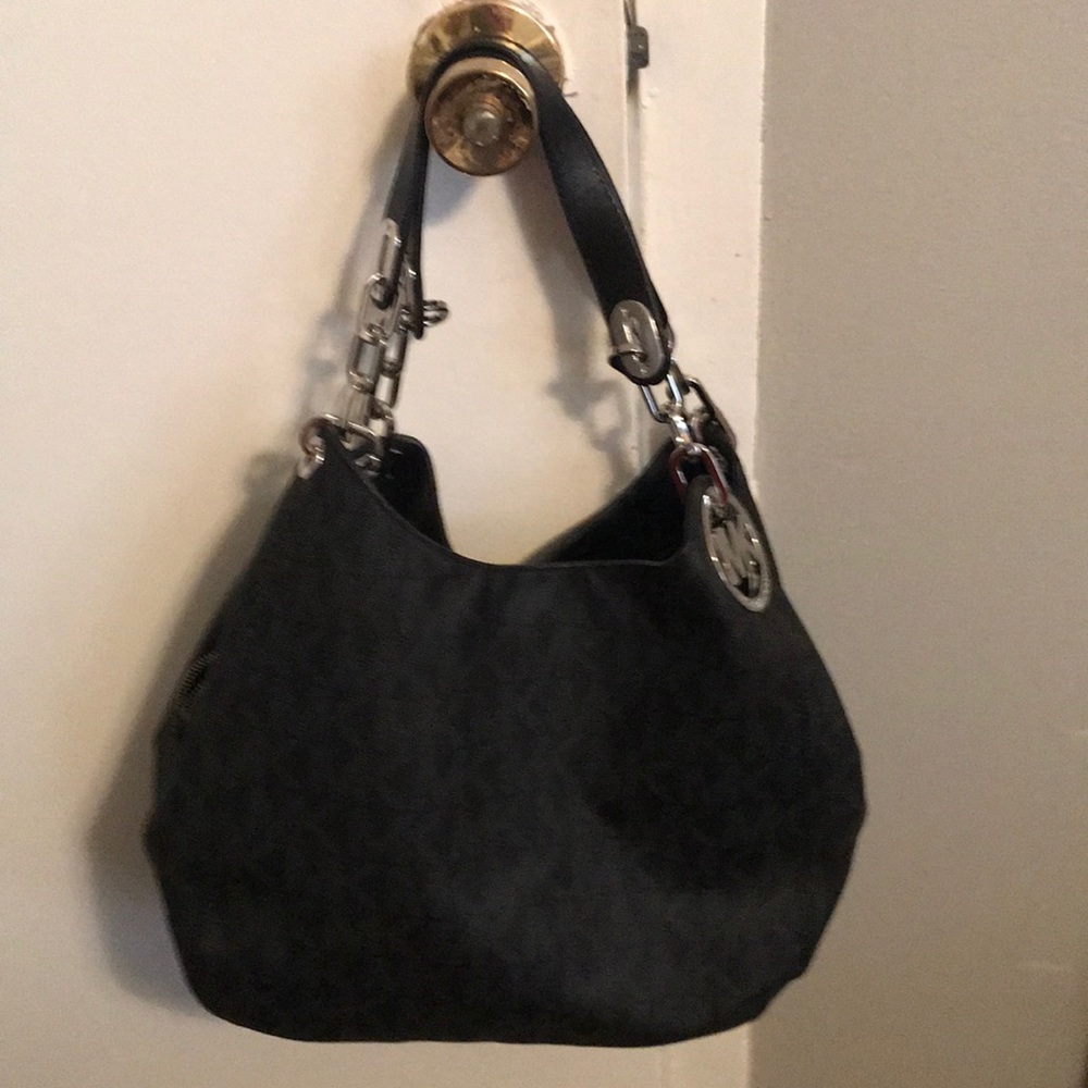 Micheal kors bag sliver chain